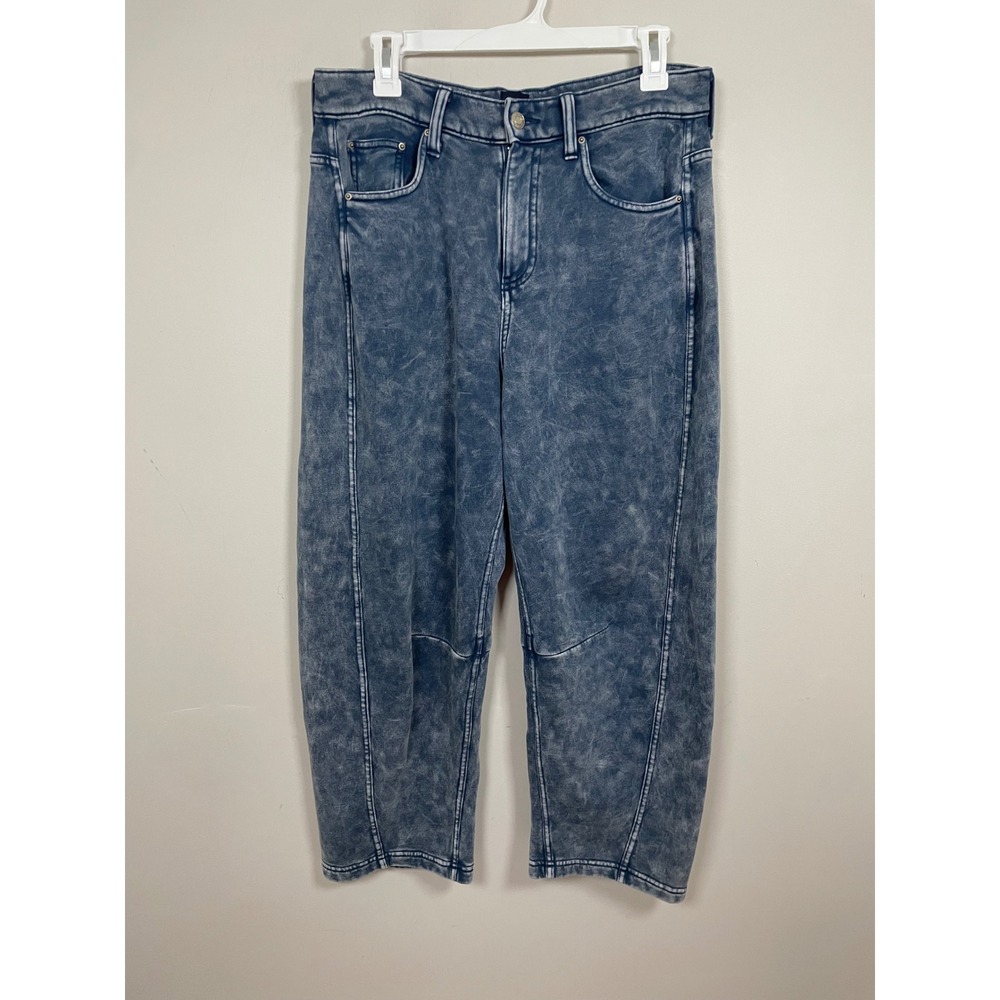Gap VintageSoft Barrel Sweatpant Jeans in Medium Wash Size Small Petite